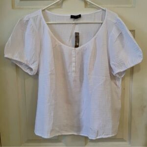 J. Crew White Women's Top NWT